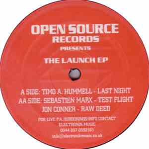 Timo A. Hummell / Sebastien Marx / Jon Conner - The Launch EP