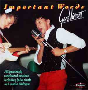 Gene Vincent - Important Words