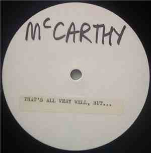 McCarthy - The International Narcotics Traffic / That's All Very Well But.. ...