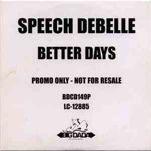 Speech Debelle - Better Days