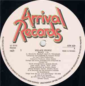 Village People - Sleazy / Save Me