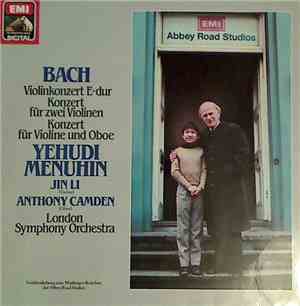 Yehudi Menuhin - Bach Violinconzert E-Dur Konzert Fur Zwei Violinen Konzert ...