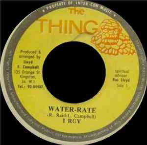 I Roy - Water-Rate / Native Land