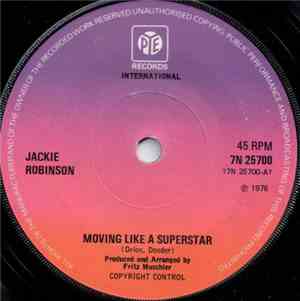 Jackie Robinson - Moving Like A Superstar / Let Me Be