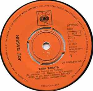 Joe Dassin - Taka Takata (La Femme Du Toréro) / Le Cheval De Fer