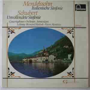 Mendelssohn / Schubert, Concertgebouw-Orchester, Amsterdam - Italienische S ...