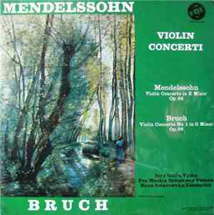 Mendelssohn, Bruch, Ivry Gitlis, Pro Musica Symphony, Vienna, Hans Swarowsk ...