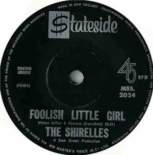 The Shirelles - Foolish Little Girl / Not For All The Money In The World