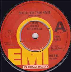 Trini Lopez - Better Late Than Never / The Shark