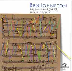 Ben Johnston, Kepler Quartet - String Quartets Nos. 2, 3, 4, & 9