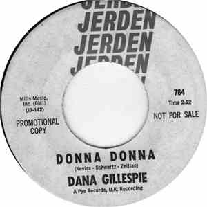 Dana Gillespie - Donna Donna / It's No Use Saying If