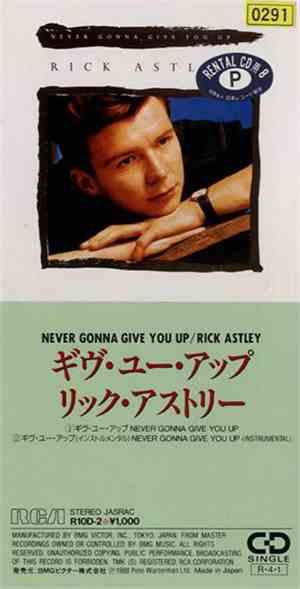 Rick Astley - Never Gonna Give You Up