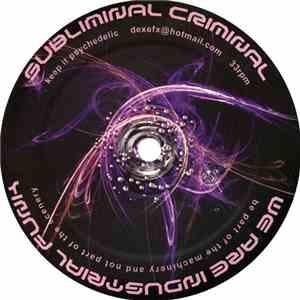 Subliminal Criminal - We Are Industrial Funk