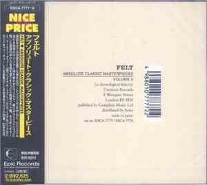Felt - Absolute Classic Masterpieces Volume II