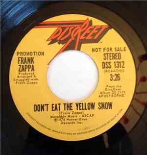 Frank Zappa - Don't Eat The Yellow Snow