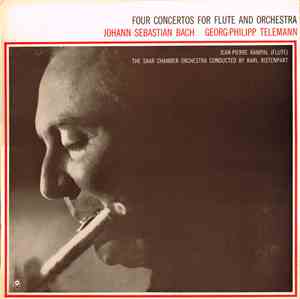 Johann Sebastian Bach, Georg Philipp Telemann, Jean-Pierre Rampal (Flute) T ...