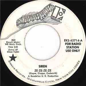 Siren  - Ze-Ze-Ze-Ze / And I Wonder
