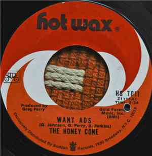 The Honey Cone - Want Ads / We Belong Together
