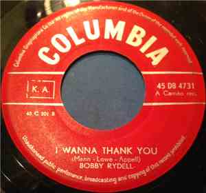 Bobby Rydell - The Door To Paradise / I Wanna Thank You