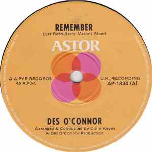 Des O'Connor - Remember