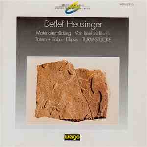Detlef Heusinger - Materialermüdung - Von Insel Zu Insel - Totem + Tabu - E ...
