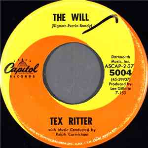 Tex Ritter - The Will