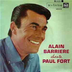Alain Barrière - Chante Paul Fort