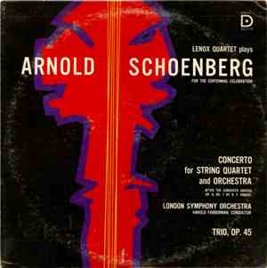 Arnold Schoenberg - Harold Farberman And London Symphony Orchestra With Len ...