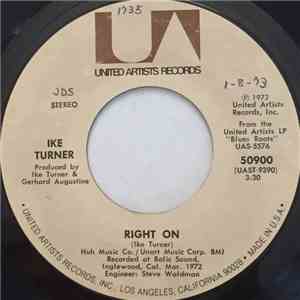 Ike Turner - Right On / Tacks In My Shoes