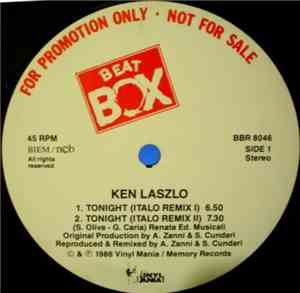 Ken Laszlo - Tonight (Remix)