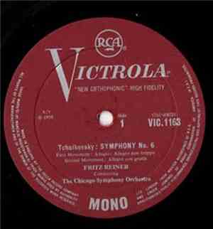 Tchaikovsky, The Chicago Symphony Orchestra, Fritz Reiner - Symphony No. 6  ...