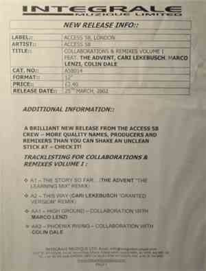 Access 58 - Collaborations & Remixes Volume 1