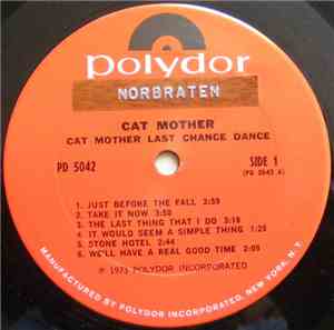 Cat Mother - Cat Mother Last Chance Dance