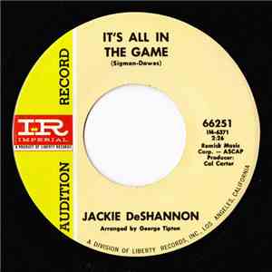 Jackie DeShannon - It's All In The Game / Changin' My Mind