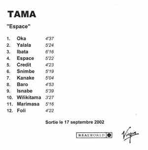 Tama  - Espace