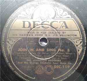 The Johnston Brothers And The George Chisholm Sour-Note Six - Join In And S ...