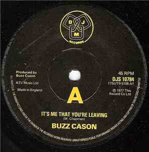 Buzz Cason - It's Me That You're Leaving