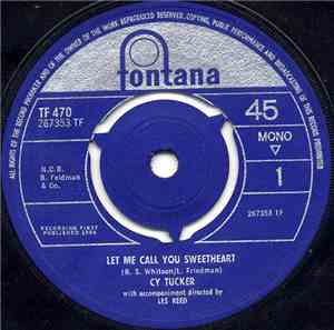 Cy Tucker - Let Me Call You Sweetheart