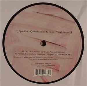 DJ Sprinkles - Queerifications & Ruins Vinyl Sampler 1