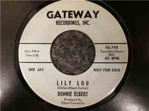 Donnie Elbert - Lily Lou / Do What'cha Wanna