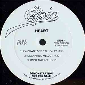 Heart - I'm Down / Long Tall Sally