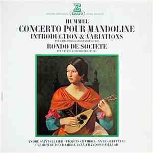 Hummel, André Saint-Clivier - Jacques Chambon - Anne Queffélec, Orchestre D ...