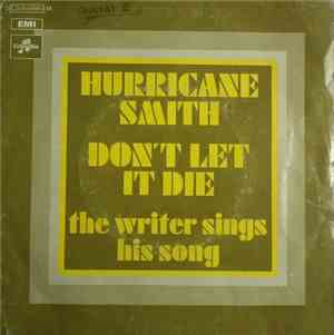 Hurricane Smith - Don't Let It Die