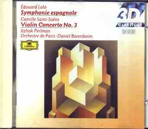 Itzhak Perlman, Orchestre De Paris, Daniel Barenboim - Éduard Lalo: Symphon ...
