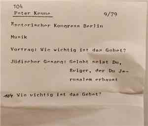 Peter Keune - Wie Wichtig Ist Das Gebet?