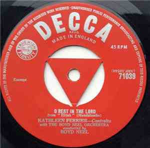 Kathleen Ferrier - O Rest In The Lord / Largo (Ombra Mai Fu)