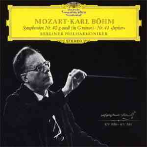 Mozart, Karl Böhm, Berliner Philharmoniker - Sinfonien Nr. 40 G-Moll KV 550 ...