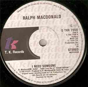 Ralph MacDonald - I Need Someone