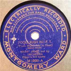 Harry James And His Orchestra - Fools Rush In / Secrets In The Moonlight