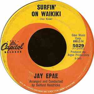 Jay Epae - Surfing On Waikiki / Patu, Patu